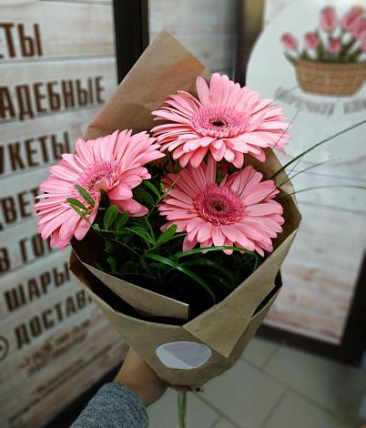 Букет цветов из: Герберы в Самаре