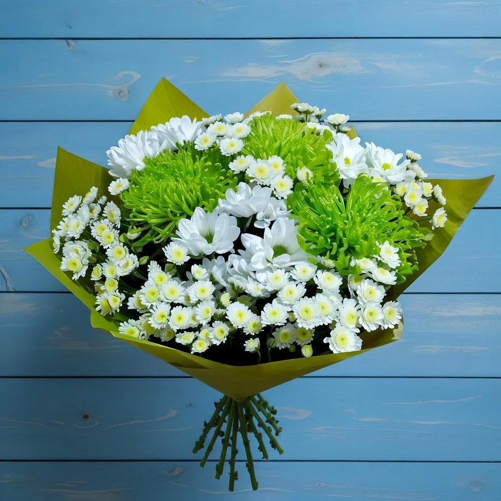 Букет цветов из: Хризантемы в Самаре