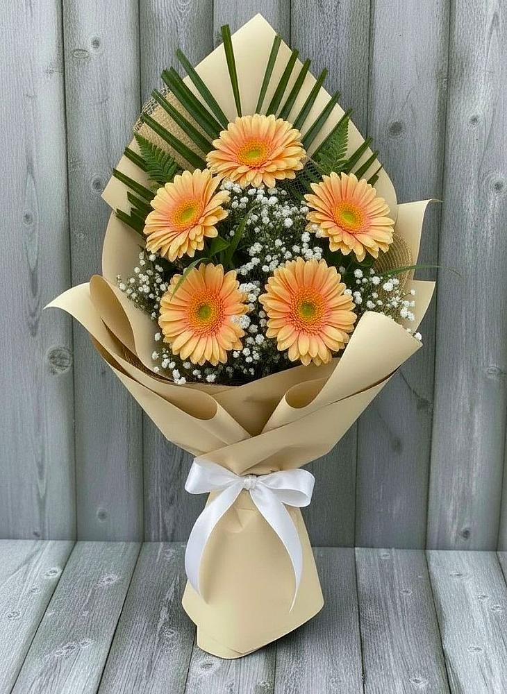 Букет цветов из: Герберы в Самаре