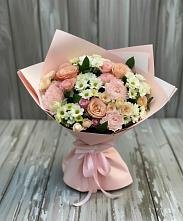 Букет цветов из:  Гвоздики, Розы и Хризантемы #REPLACE_PRED# Самаре