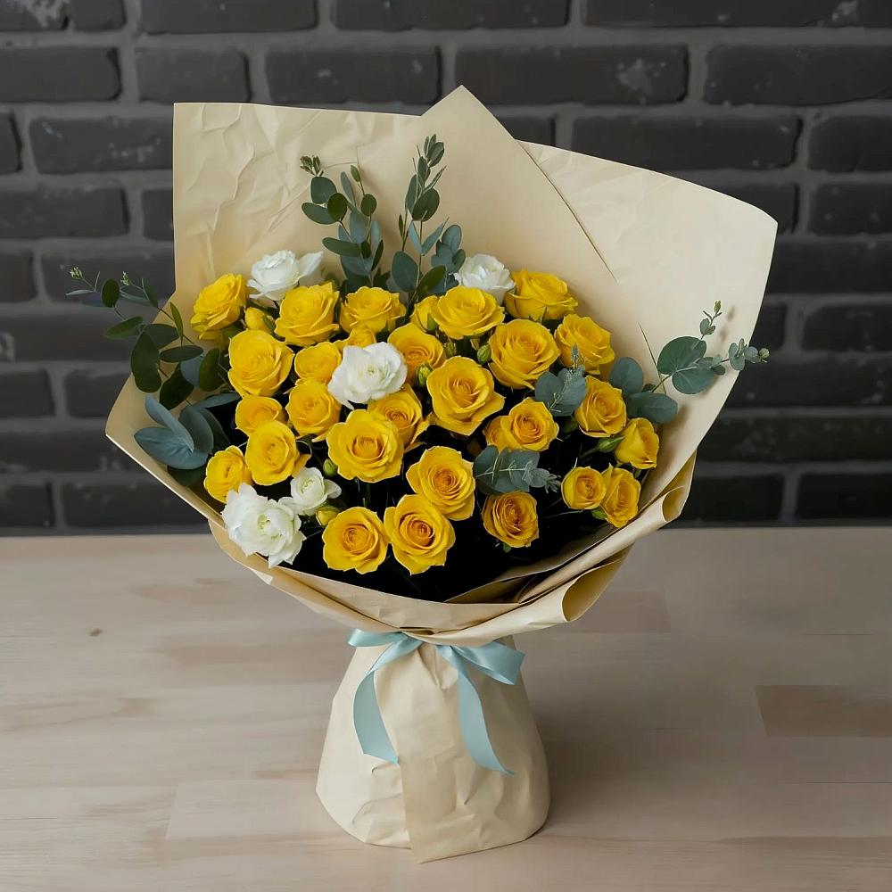 Букет цветов из: Розы в Самаре