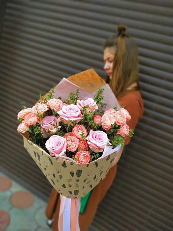 Букет цветов из: Розы в Самаре
