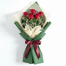 Букет рубиновое очарование